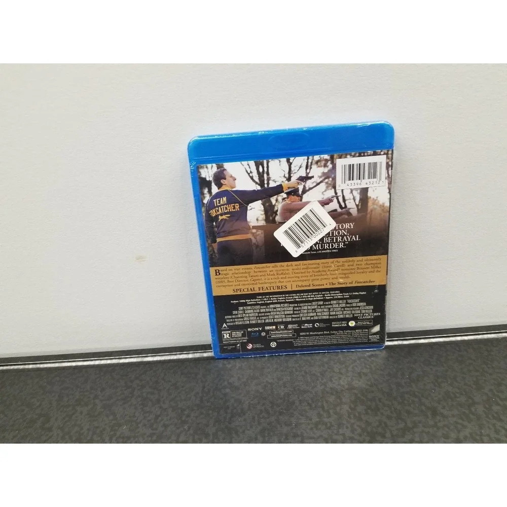 Sony Foxcatcher Blu-ray Movie Steve Carell Channing Tatum New Sealed